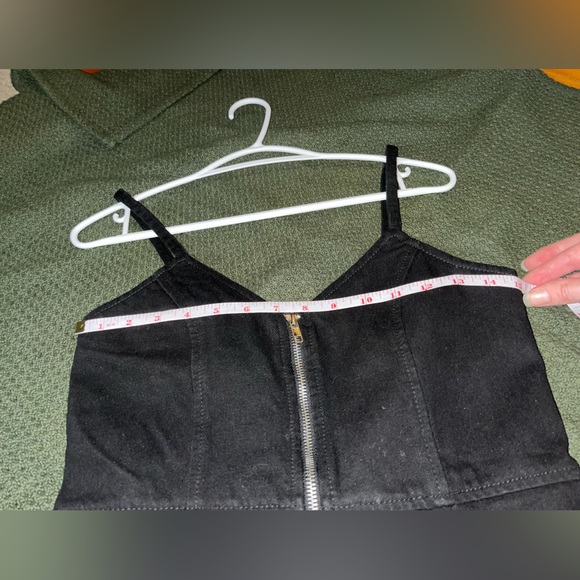 Boohoo | Black Denim Dress - Picture 7 of 13